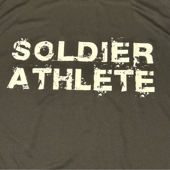 Ohio National Guard‎ Black Soldier Athlete Short Sleeve Shirt L - Picture 3 of 9